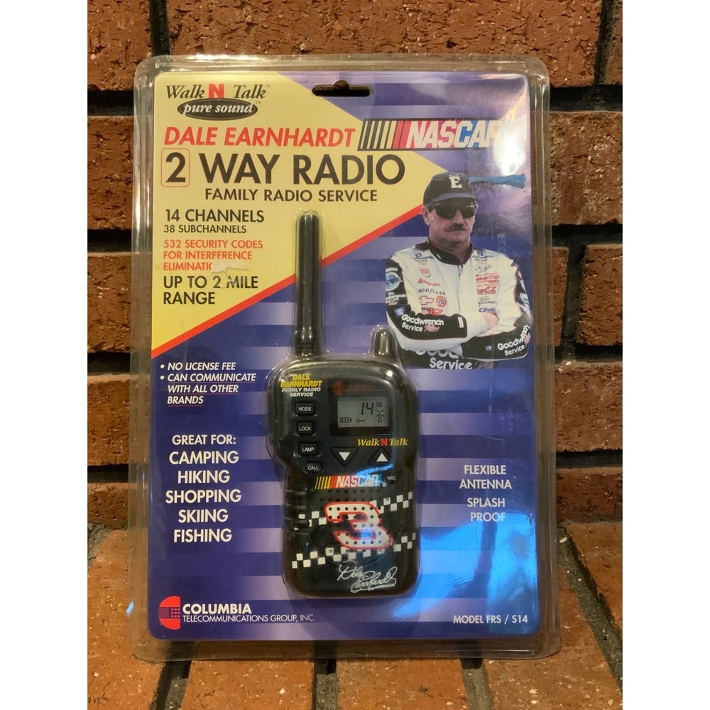Dale Earnhardt #3 Walk N Talk 2 Way Radio 14 Chan. NASCAR FRS/S14